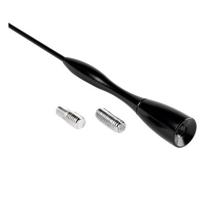 AMiO - Prút autoantény 16 cm 5/6mm adaptér ANTM04