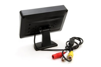 AMiO - Parkovací asistent TFT01 4,3" s kamerou HD-305 LED 4-senzorové čierne