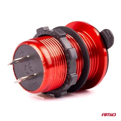 AMiO - Nabíjačka 2xUSB 12/24V MOD-11
