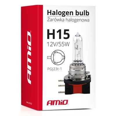 AMiO - Halogénová žiarovka H15 12V/55W