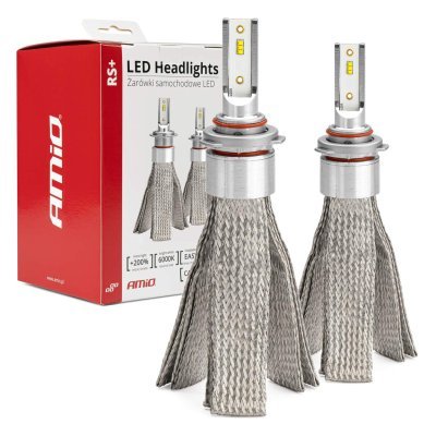 AMiO - LED žiarovky pre hlavné svietenie HB3 9005 50W RS+ Slim séria