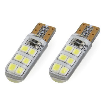 AMiO - LED žiarovky STANDARD T10 W5W 12xSMD 2835 12V Silca