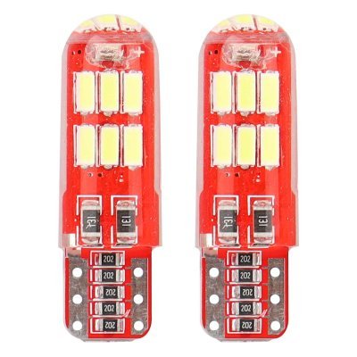 AMiO - LED žiarovky CANBUS 15SMD 4014 T10e (W5W) SILCA White 12V