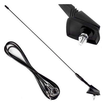 AMiO - Autoanténa 41cm 5mm adaptér ANT01