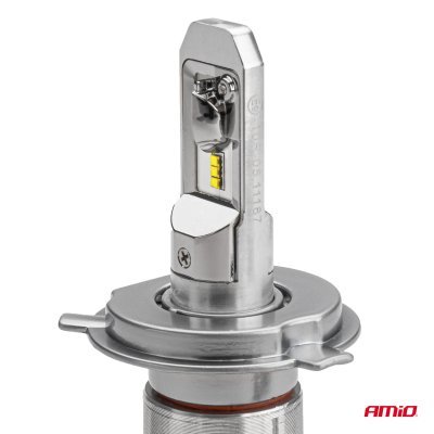 AMiO - LED žiarovky pre hlavné svietenie H4 50W RS+ Slim séria