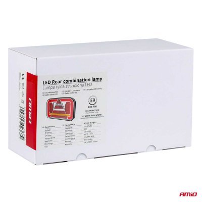 AMiO - Svetlo zadné združené LED dynamické PRAVÉ RCL-03-R