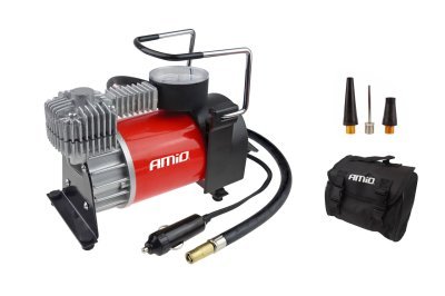 AMiO - Kompresor do auta kovový 12V HQ, Acomp-03
