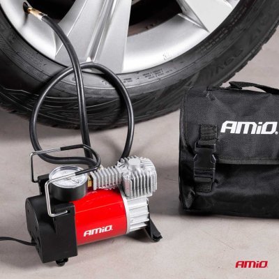 AMiO - Kompresor do auta kovový 12V HQ, Acomp-03