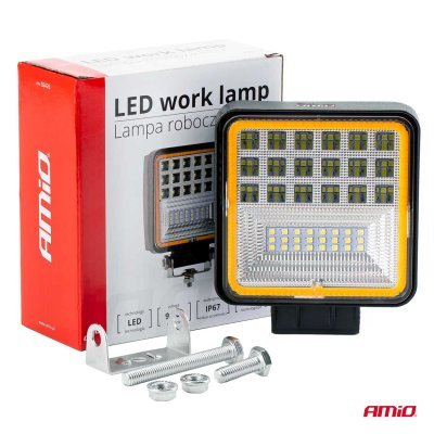 AMiO - Pracovné LED svetlo AWL12 42 LED COMBO (2 funkcje) 9-36V