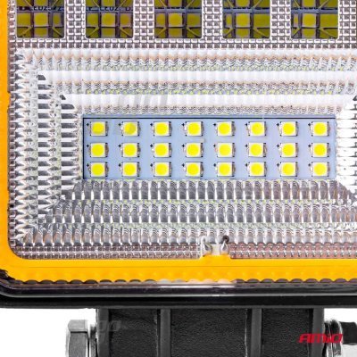 AMiO - Pracovné LED svetlo AWL12 42 LED COMBO (2 funkcje) 9-36V