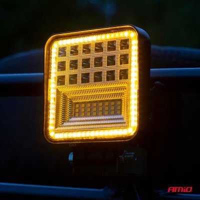 AMiO - Pracovné LED svetlo AWL12 42 LED COMBO (2 funkcje) 9-36V
