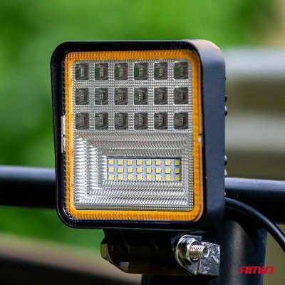 AMiO - Pracovné LED svetlo AWL12 42 LED COMBO (2 funkcje) 9-36V