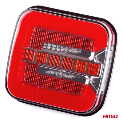 AMiO - Svetlo zadné združené LED ĽAVÉ, PRAVÉ dynamické - RCL-08-LR