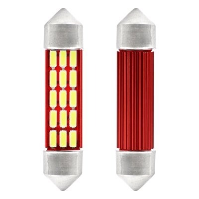 AMiO - LED žiarovky CANBUS 4014 20SMD Festoon C5W C10W C3W 41mm White 12V/24V