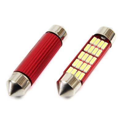 AMiO - LED žiarovky CANBUS 4014 20SMD Festoon C5W C10W C3W 41mm White 12V/24V