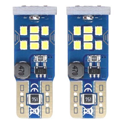 AMiO - LED žiarovky CANBUS 21SMD UltraBright 2016 T10 W5W White 12V/24V