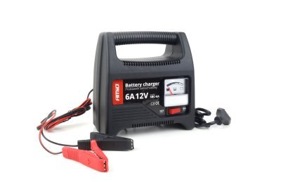 AMiO - Nabíjačka auto/moto batérií SBC-6A 12V