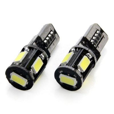 AMiO - LED žiarovky CANBUS 5SMD 5730 T10 (W5W) White