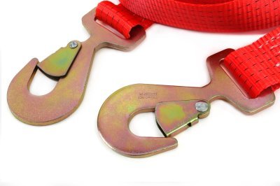 AMiO - Ťažný popruh 4500kg, 50mm, 4 m zakončenie hák+hák