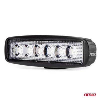 AMiO - Pracovné LED svetlo AWL01 6 LED FLAT 9-60V
