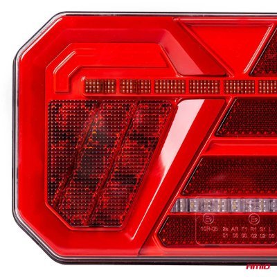 AMiO - Svetlo zadné združené LED dynamické ĽAVÉ RCL-04-L