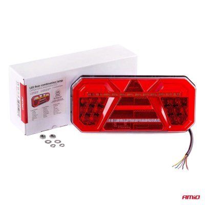 AMiO - Svetlo zadné združené LED dynamické ĽAVÉ RCL-04-L