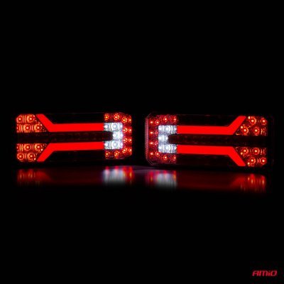 AMiO - Svetlo zadné združené LED dynamické ĽAVÉ PRAVE- RCL-01-LR