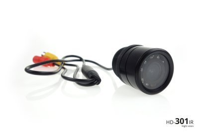 AMiO - Parkovací asistent TFT01 4,3” s kamerou HD-301 IR , 4-senzorové, čierne