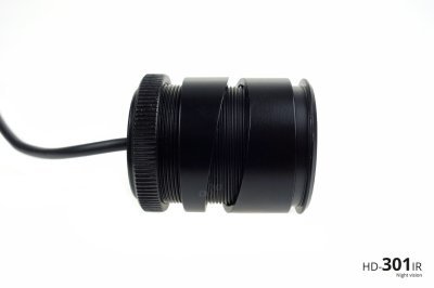 AMiO - Parkovací asistent TFT01 4,3” s kamerou HD-301 IR , 4-senzorové, čierne