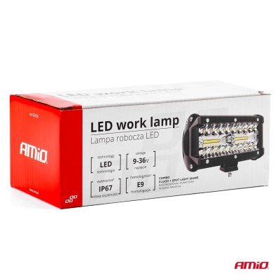 AMiO - Pracovné LED svetlo AWL19 40LED COMBO 9-36V