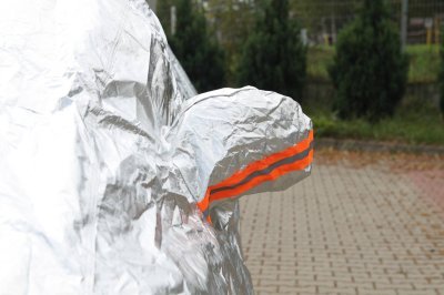 AMiO - Autoplachta - veľkosť XL strieborná