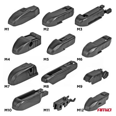 AMiO - Stierač MultiCONNECT 14" (350mm) 12 adaptérov