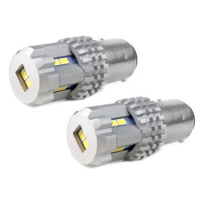 AMiO - LED žiarovky CANBUS 3020 22SMD UltraBright 1157 BAY15D P21/5W White 12V/24V