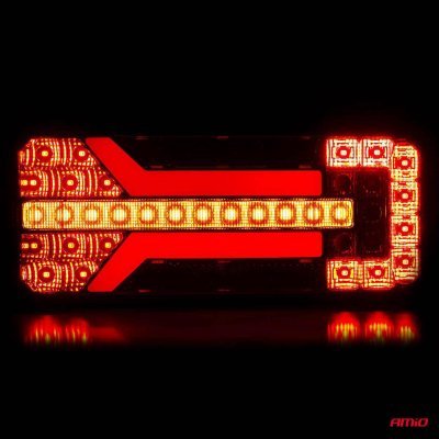AMiO - Svetlo zadné združené LED dynamické ĽAVÉ PRAVE- RCL-01-LR