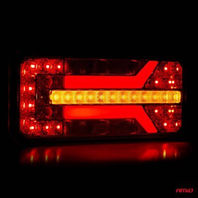 AMiO - Svetlo zadné združené LED dynamické ĽAVÉ PRAVE- RCL-01-LR