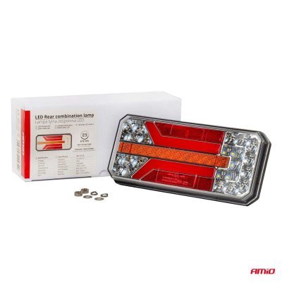 AMiO - Svetlo zadné združené LED dynamické ĽAVÉ PRAVE- RCL-01-LR