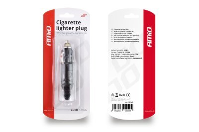 AMiO - Zástrčka autozapaľovača EURO 12/24V