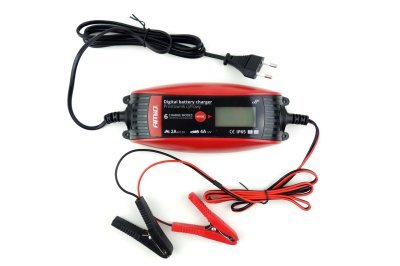 AMiO - Digitálna nabíjačka auto/moto 6V/12V - 2A/4A - DVL DBC-4A