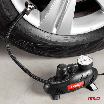 AMiO - Vzduchový kompresor do auta 12V ACOMP-07