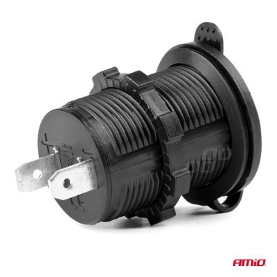 AMiO - Elektrická zásuvka 12/24V MOD-01