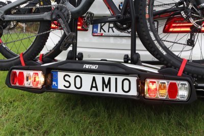 AMiO - Nosič na bicykle na ťažné zariadenie auta TBC-01/2