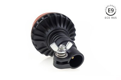 AMiO - Výstražný maják W03P tyčový Flexi R65 R10 36LED 12 / 24V IP56