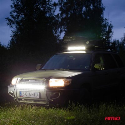 AMiO - Panelové pracovné svetlo AWL26 80LED COMBO 9-36V