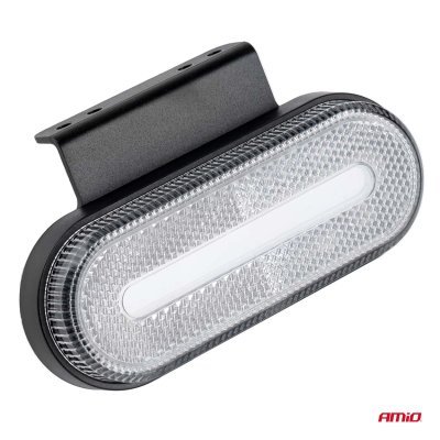AMiO - Svetlo obrysové biele – oválne LED - OM-01-W
