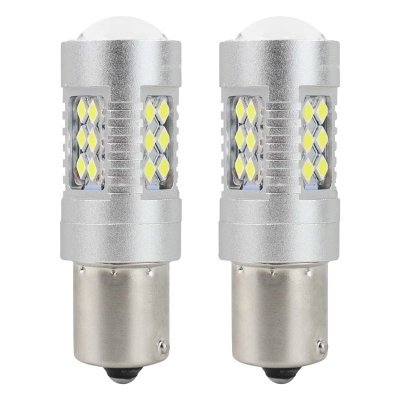 AMiO - LED žiarovky CANBUS 3030 24SMD 1156 BA15S P21W White 12V/24V