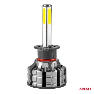 AMiO - LED žiarovky hlavného svietenia H1 COB 4Side
