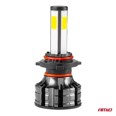AMiO - LED žiarovky hlavného svietenia HB3 COB 4Side AMiO