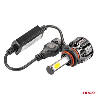 AMiO - LED žiarovky hlavného svietenia HB3 COB 4Side AMiO