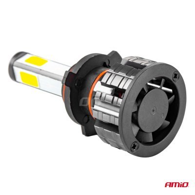 AMiO - LED žiarovky hlavného svietenia HB3 COB 4Side AMiO