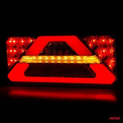 AMiO - Svetlo zadné združené LED dynamické PRAVÉ RCL-02-R